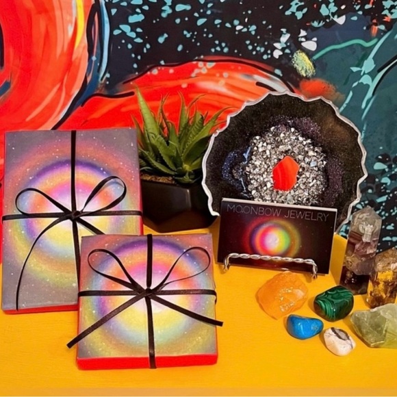 Green Aventurine Lock Necklace - Picture 4 of 4